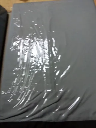 Sábana 135 Microfibra Gris Nueva