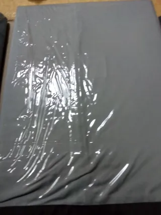 Sábana 135 Microfibra Gris Nueva