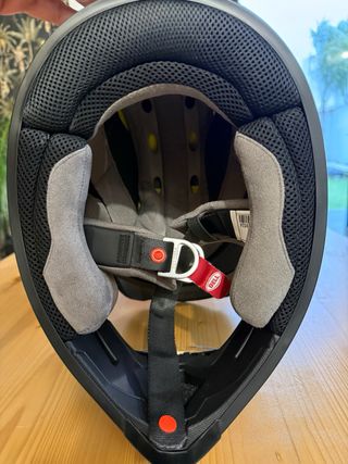 Casco Moto Bell MX9 ADVENTURE Rojo/Negro