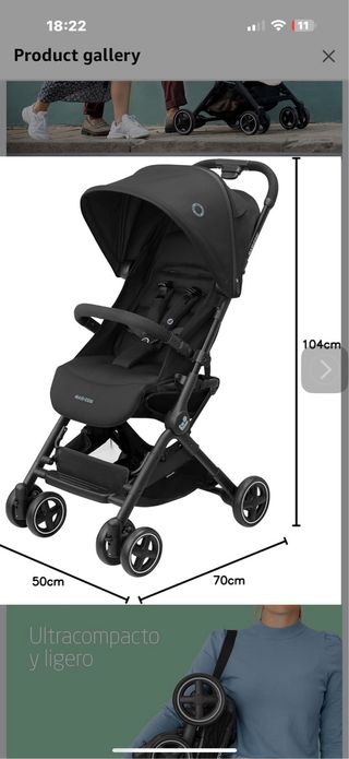 Maxi-Cosi Lara 2 Silla de Paseo Ligera