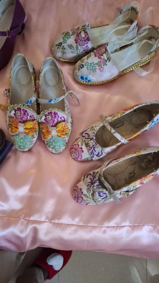 Traje de Fallera 7-10 años con Manteletas