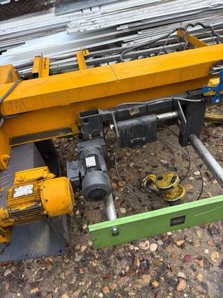 Puente grúa industrial