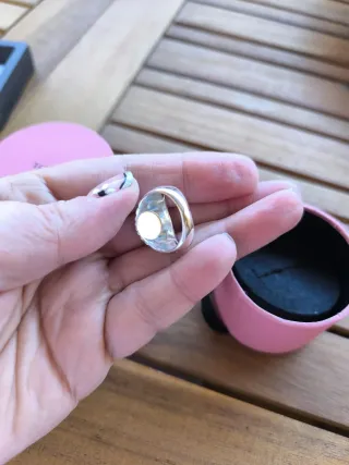 Anillo Tous Oro y Plata