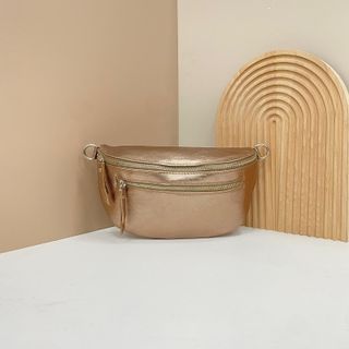 Bolso bandolera dorado minimalista 1811