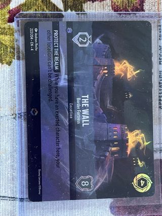 The Wall Lorcana Carta EN-4