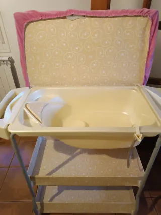 Cambiador bañera bebé + funda regalo