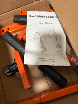 2 Ganchos Estabilizador Escalera Techo