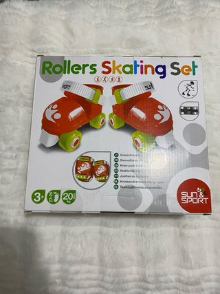 Patines y protecciones Sun&Sport Talla 23-27