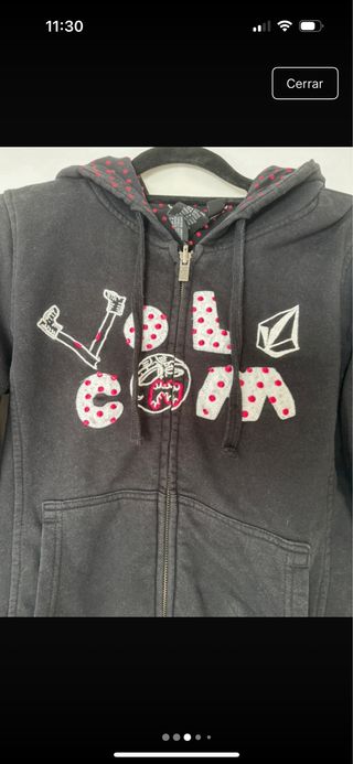 Sudadera Volcom reversible talla S