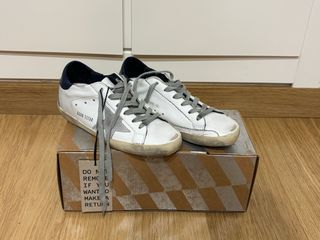 Golden Goose Superstar Gris/Blanco