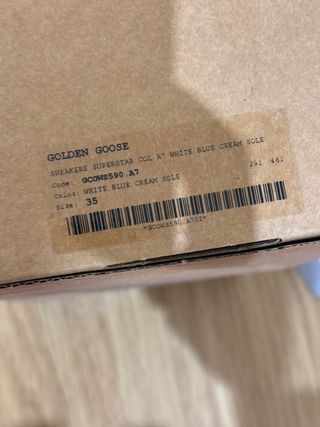 Golden Goose Superstar Gris/Blanco