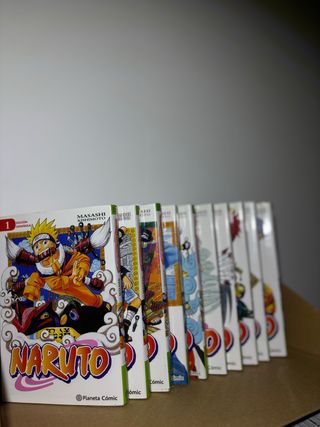 Manga 1-10 de Naruto