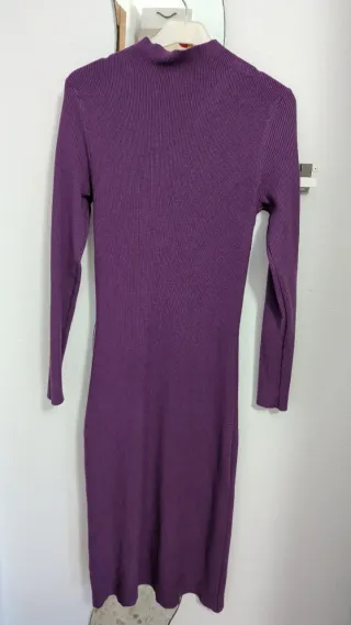 Vestido morado tubo