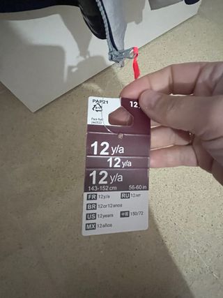 Chaqueta de esquí para niña talla 12 años