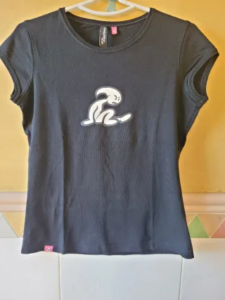 Camiseta El Niño negra chica