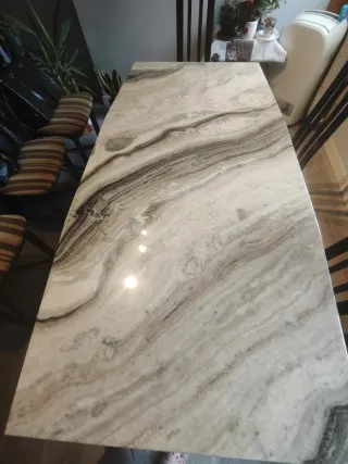 Mesa comedor mármol 1.80m