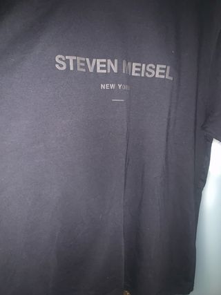 Camiseta Steven Meisel New York Negra