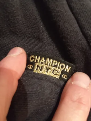 Sudadera Champion Negra