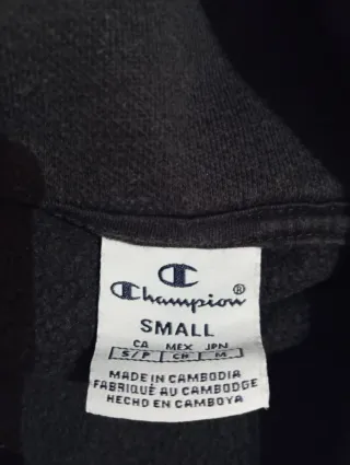 Sudadera Champion Negra