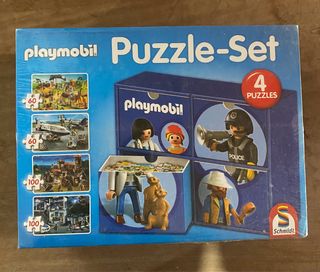 Playmobil Puzzle Set 4 Puzzles