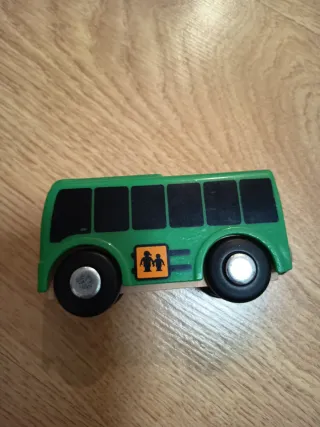 Vehiculos de madera con iman: bomberos, taxi ...