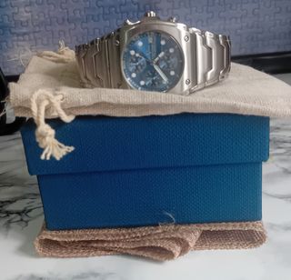 Reloj Paul Versan Cronógrafo Esfera Azul