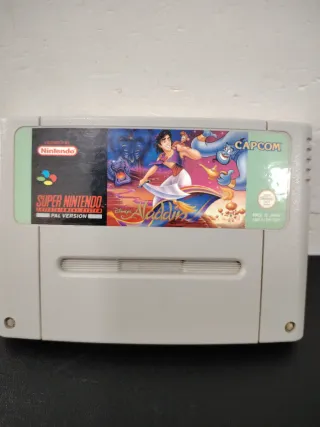 Super Nintendo SNES Aladdin Capcom PAL