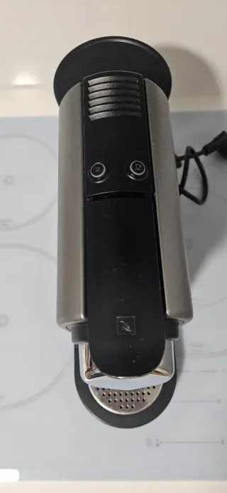 Cafetera Nespresso Krups Gris