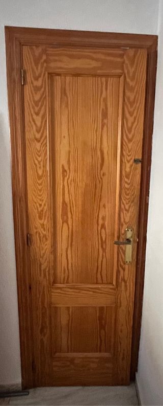 Puertas de madera interior