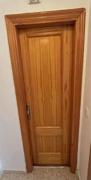 Puertas de madera interior