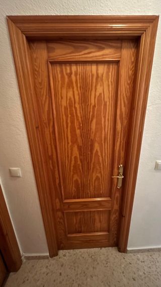 Puertas de madera interior