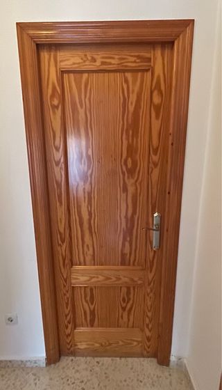 Puertas de madera interior