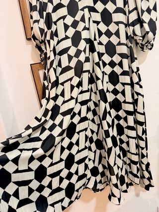 Vestido Sfera estampado geométrico