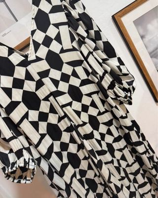 Vestido Sfera estampado geométrico