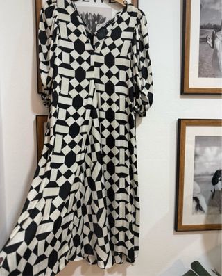 Vestido Sfera estampado geométrico