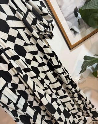 Vestido Sfera estampado geométrico