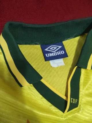 Camiseta de fútbol Brasil 1994/1996 original