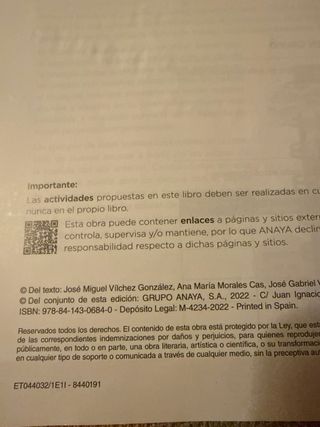 Física y Química 3, Trimestre 3