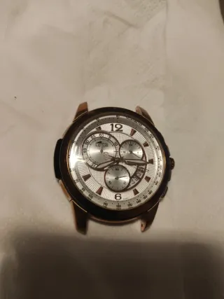 Reloj Lotus Cronógrafo Dorado y Plateado