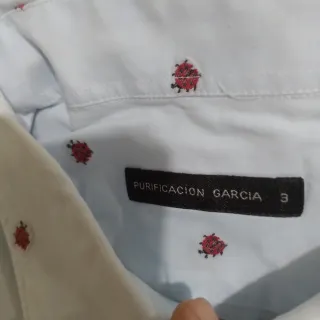 2 Camisas Hombre Algodón Manga Larga T M