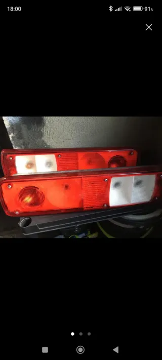 Pilotos Camión. trailers. Remolque