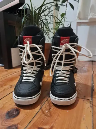 Botas de Snowboard Vans Negras