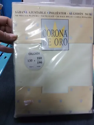 Sábana Bajera Ajustable 135x180/190 cm