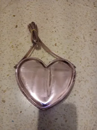 Bolso Corazón Niña Rosa