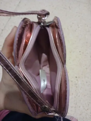 Bolso Corazón Niña Rosa