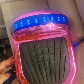 Hoverboard Rosa con Luces LED