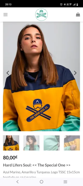 Sudadera Snow Soul Co. Talla L unisex