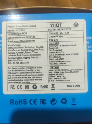 2 Cámaras Vigilancia Inalámbricas