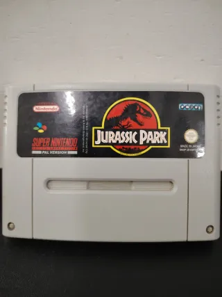 Super Nintendo SNES Jurassic Park PAL