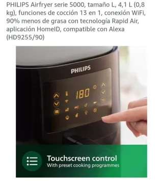 Freidora Aire Philips Serie 5000 WiFi